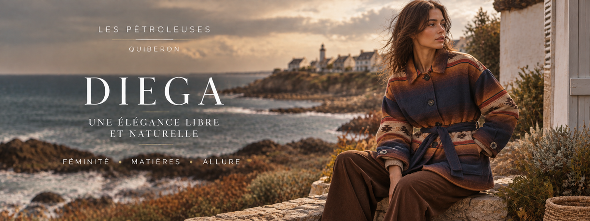 Veste Valtio Diega femme – collection automne Les Pétroleuses Quiberon