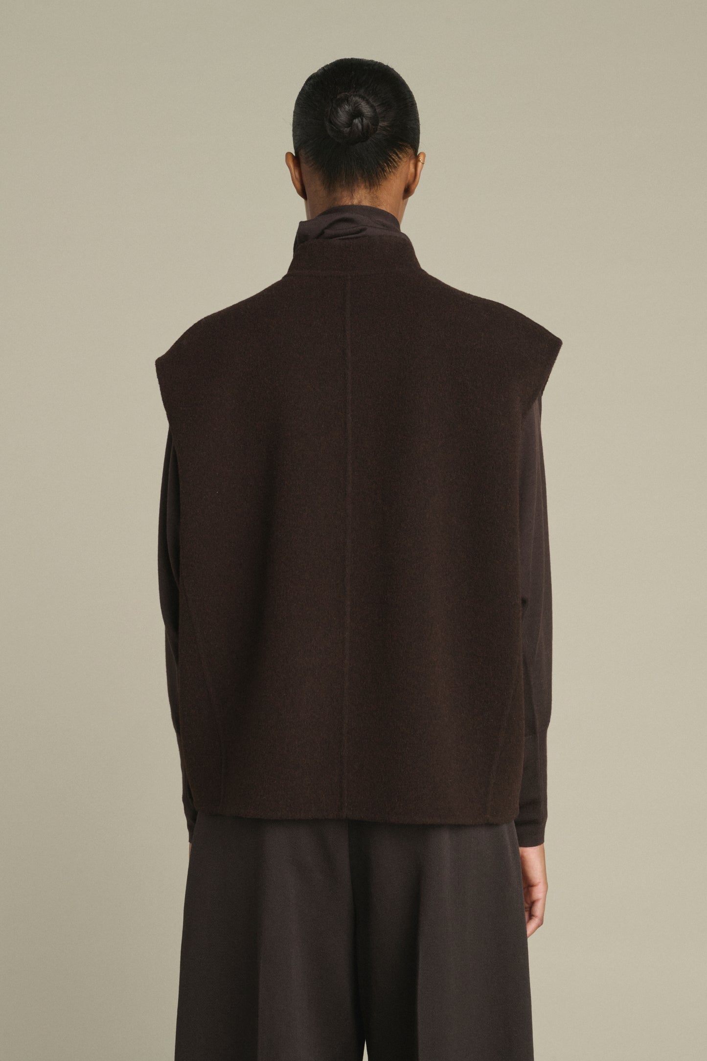 Gilet sans manches Adeline en laine – Soeur