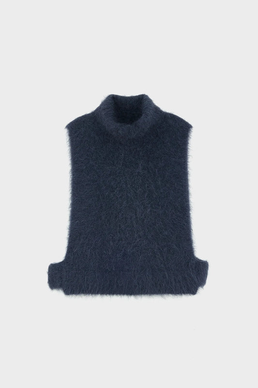 Pull sans manches Daren bleu marine – Bellerose