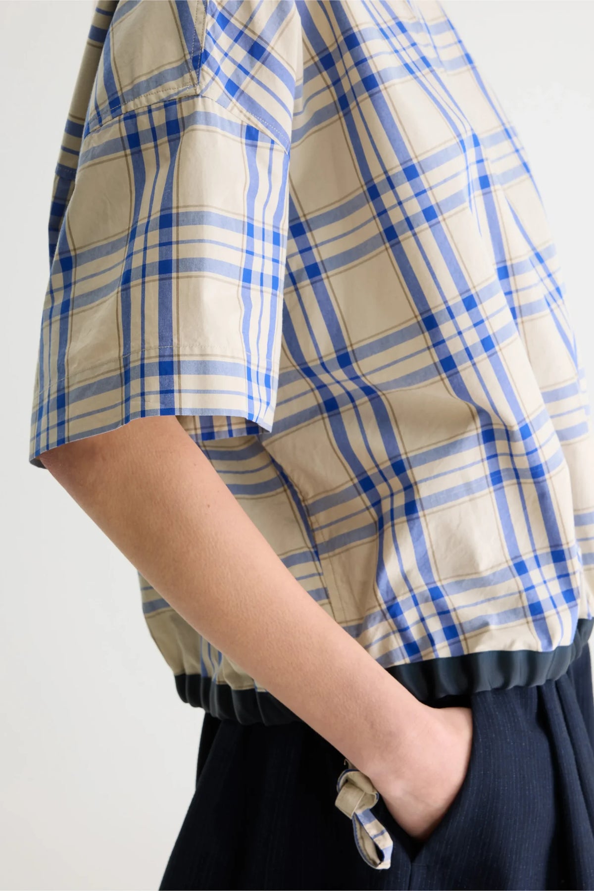 Blouse Gian BELLEROSE bleu
