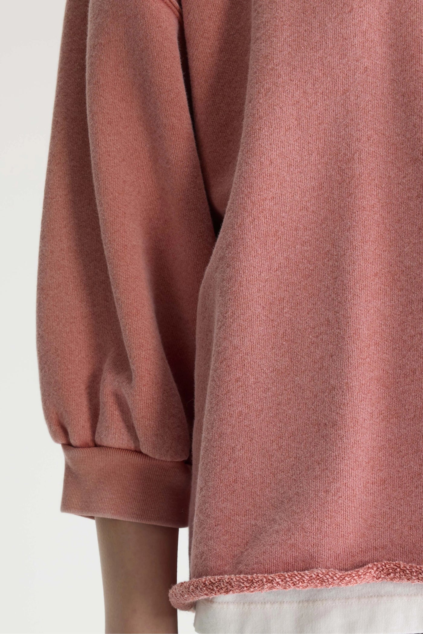Sweatshirt Vicske rouge délavé – Bellerose