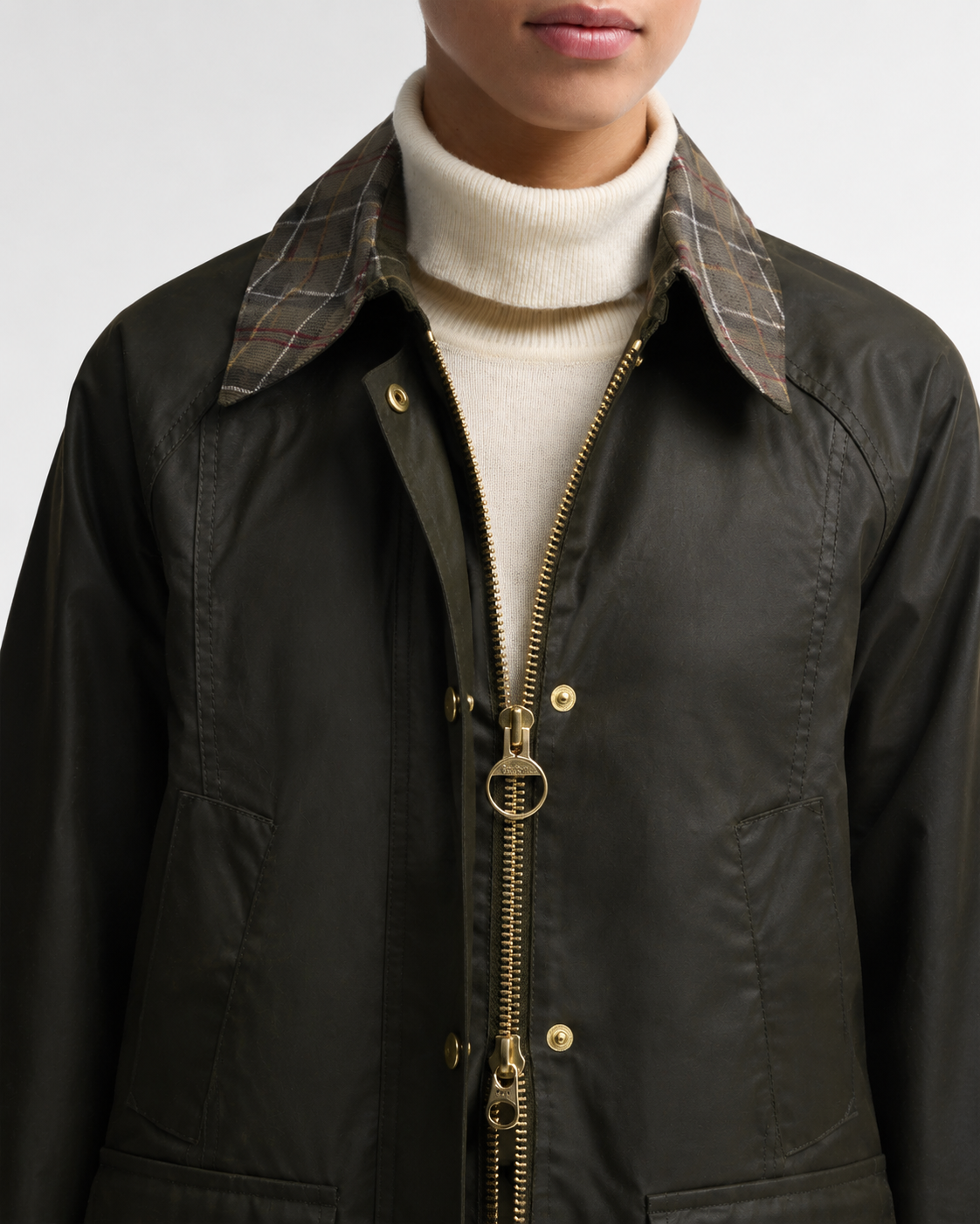 Veste cirée Modern Beadnell Icons Tartan – Barbour