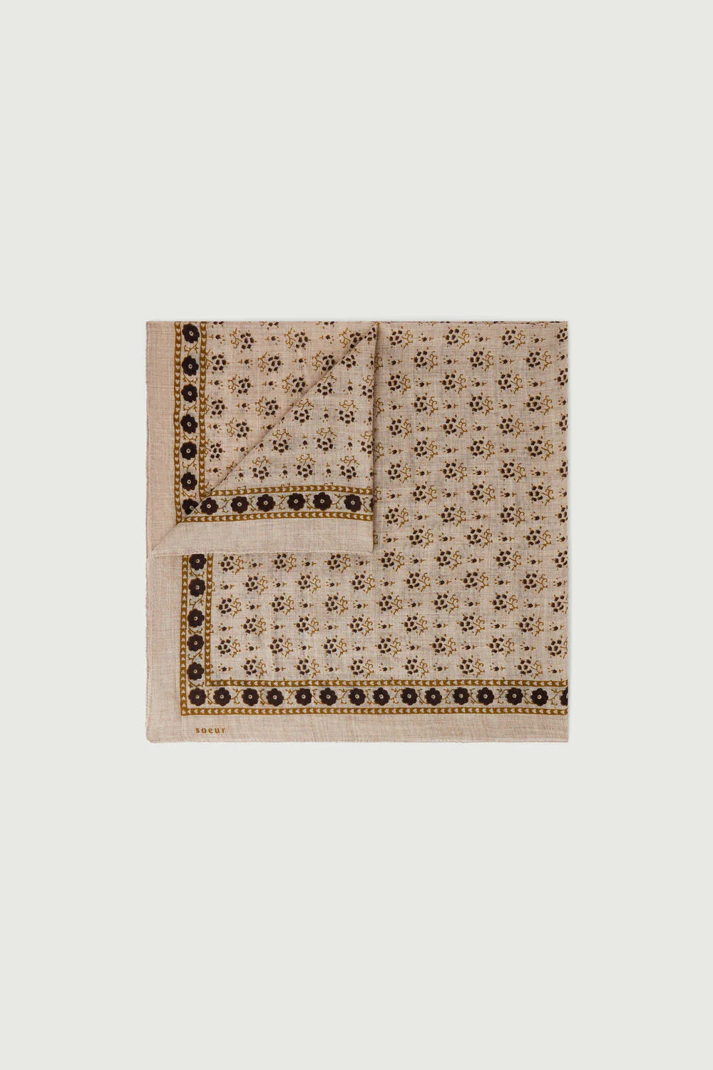 foulard classique laine SOEUR