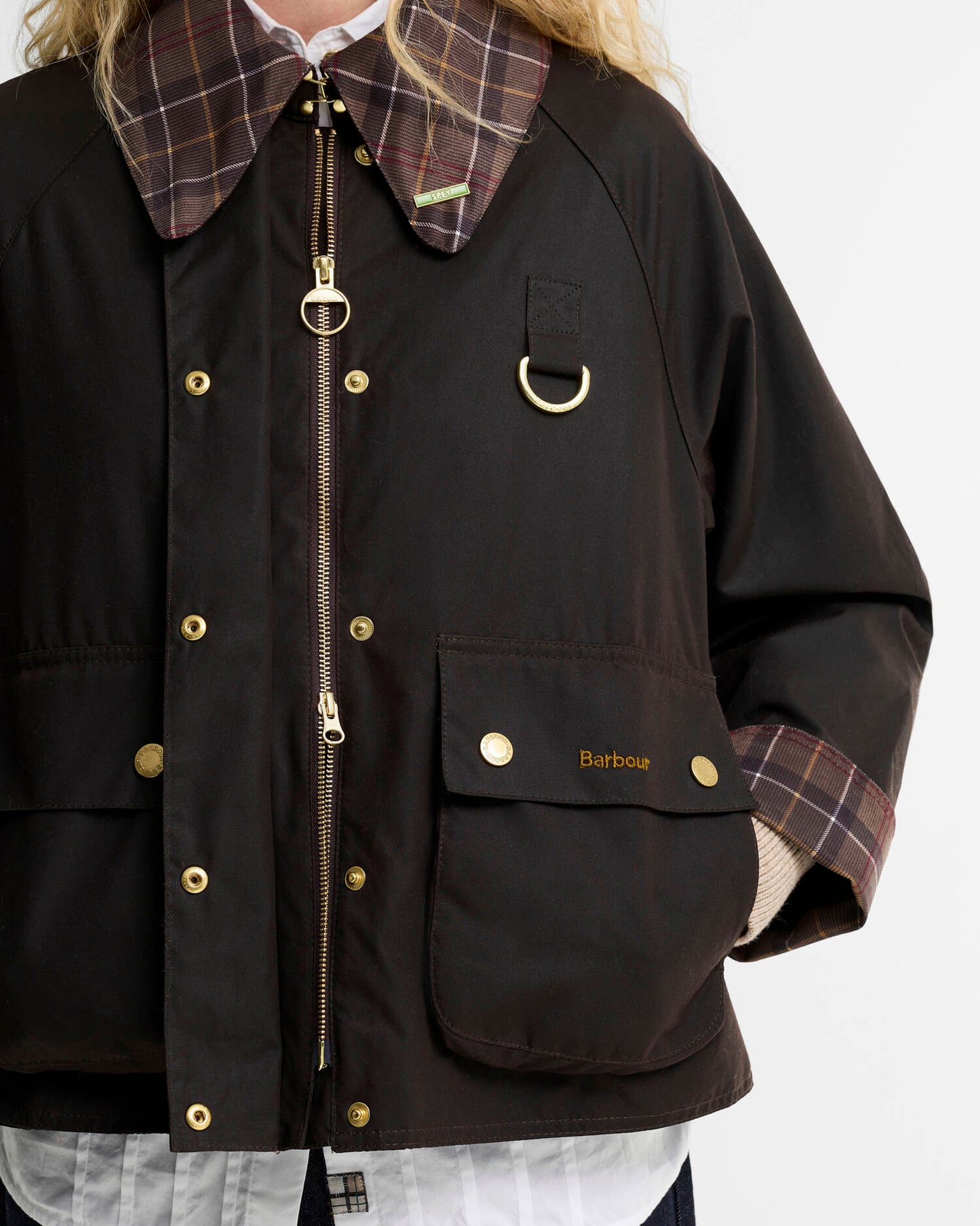 Veste cirée Spey Icons Tartan – Barbour