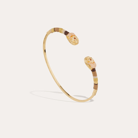 Bracelet Duality petit modèle Scaramouche émail doré GAS Bijoux
