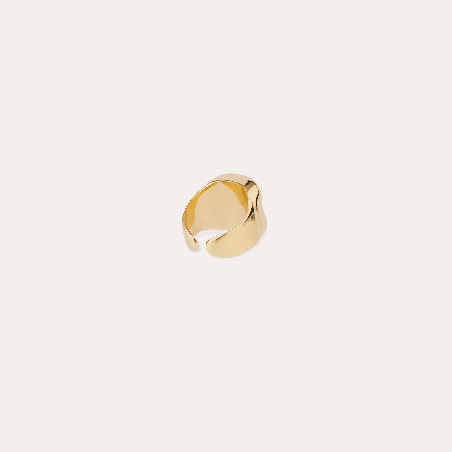 Bague Square mini dorée GAS Bijoux