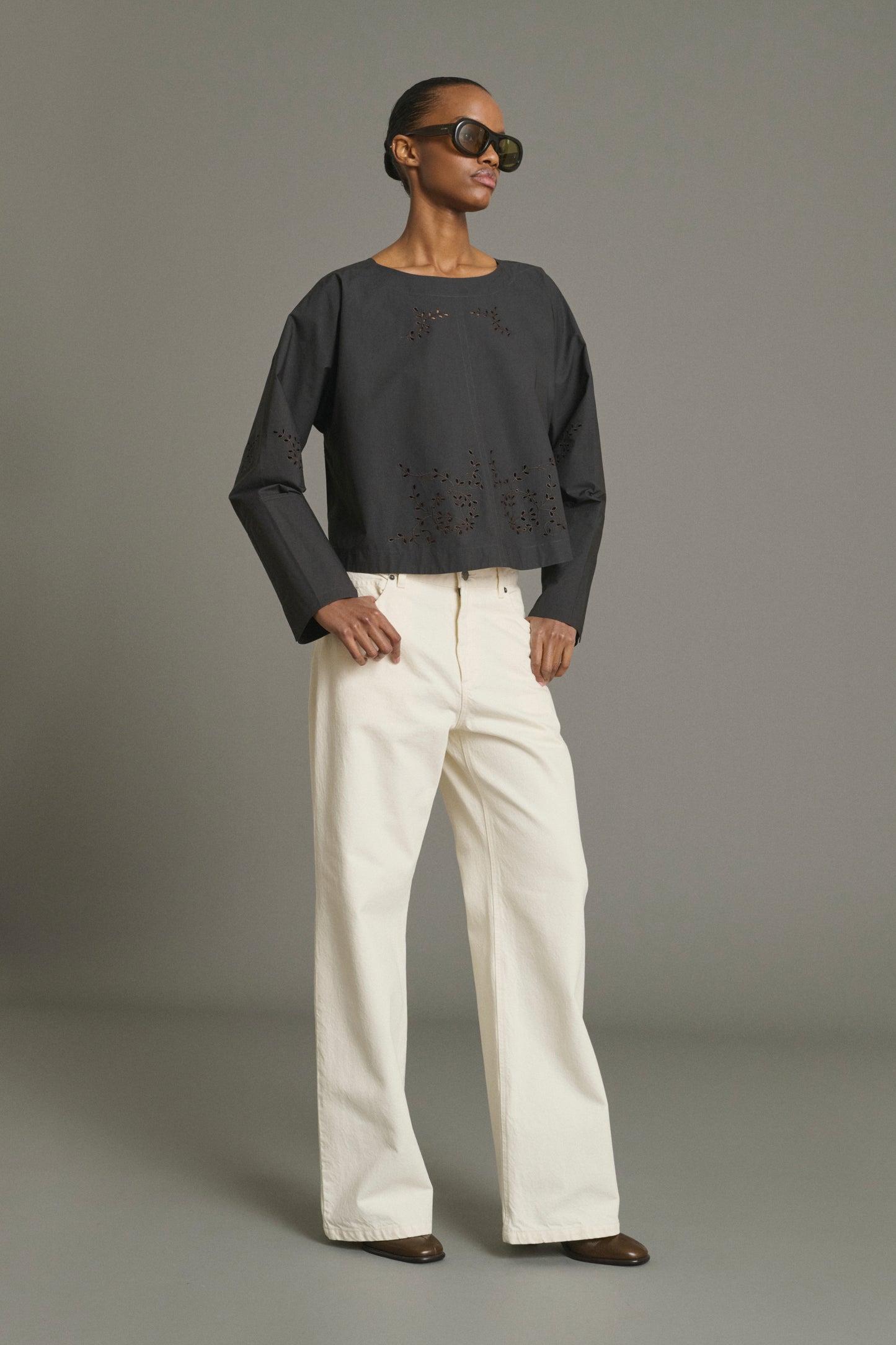 Blouse Hansel en broderie anglaise – Soeur