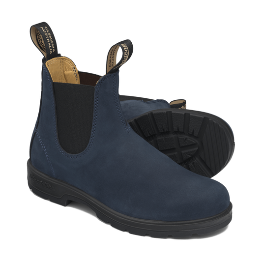 CHELSEA BOOT - NAVY NUBUK #1940