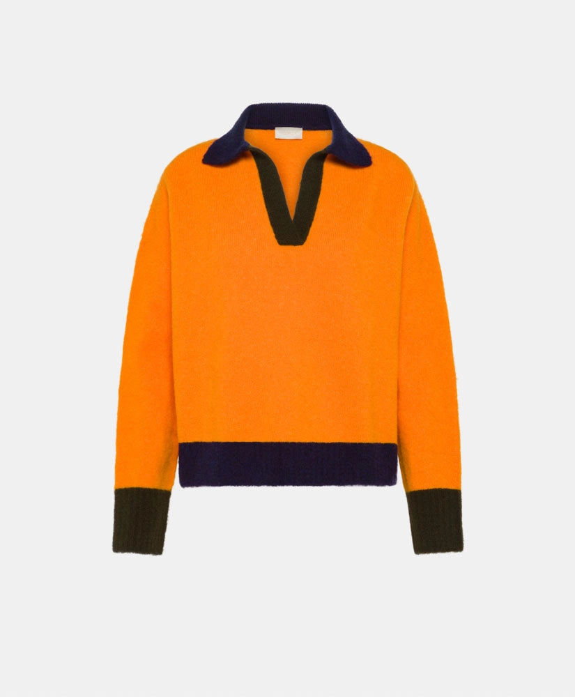 PULL NEBBIOLO EFFET JERSEY ORANGE