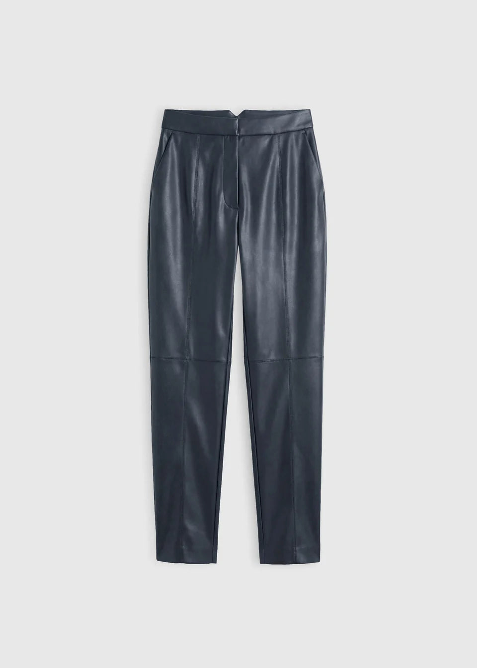 Pantalon effet cuir femme ARTHUR graphite HANA SAN vue de face