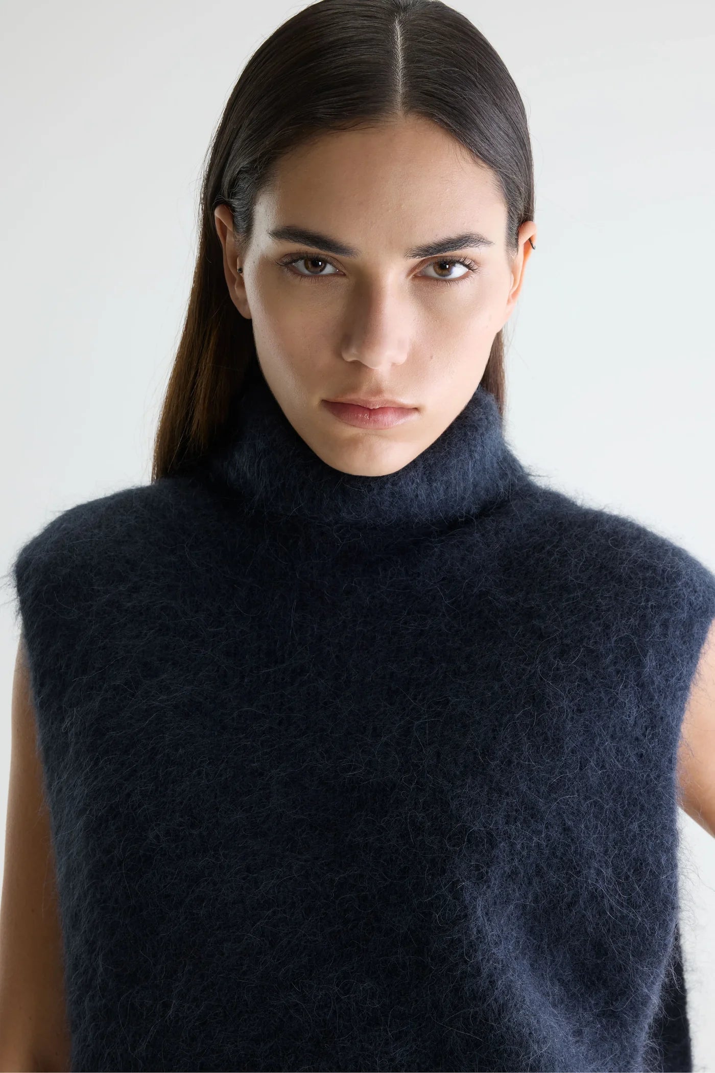 Pull sans manches Daren bleu marine – Bellerose