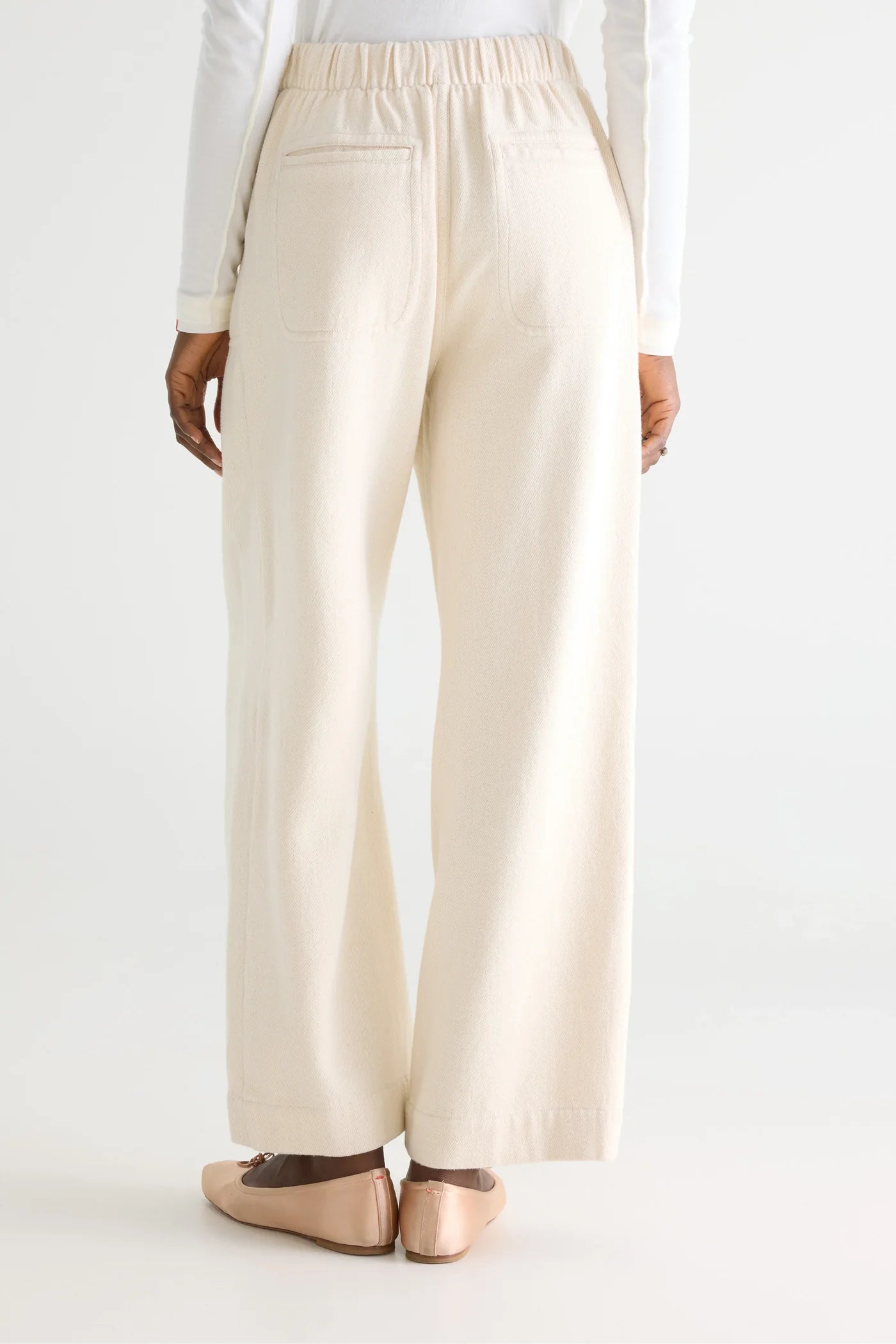 Pantalon Juna BELLEROSE Ecru
