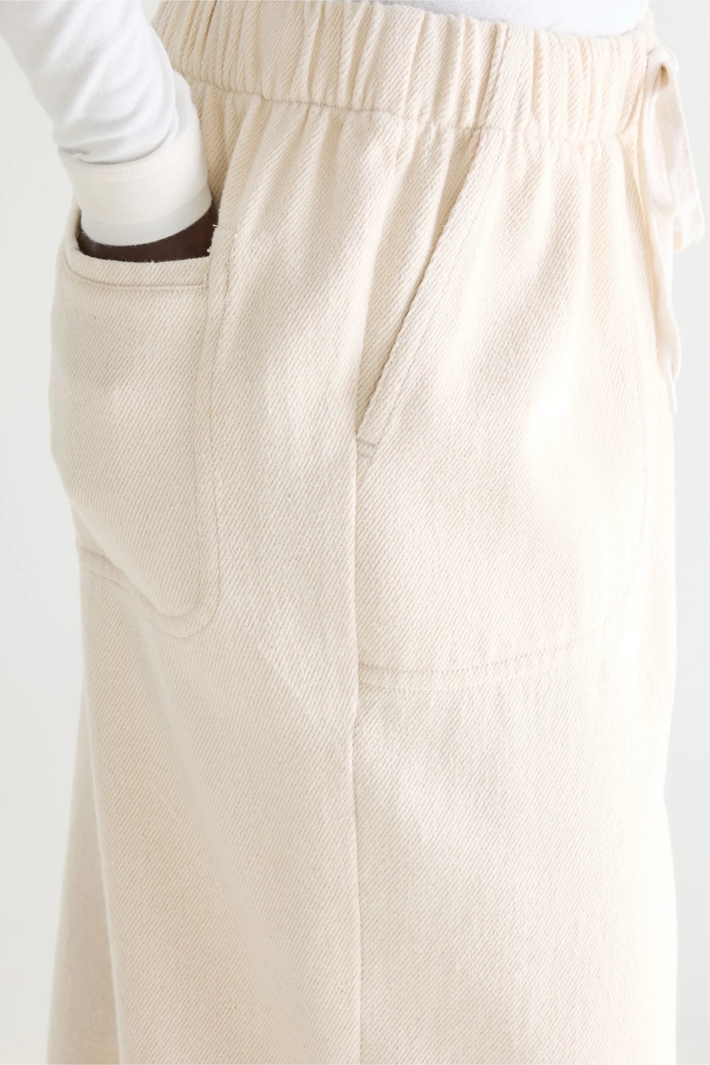 Pantalon Juna BELLEROSE Ecru