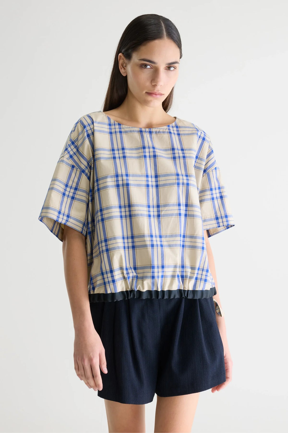Blouse Gian BELLEROSE bleu