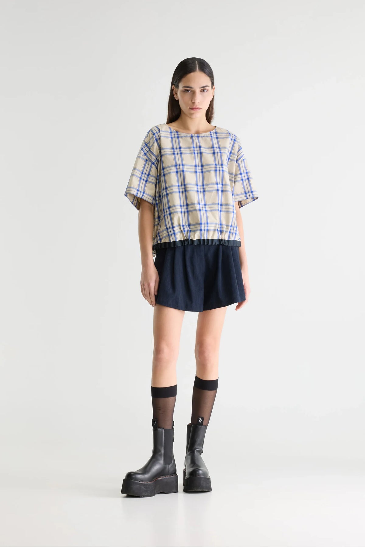 Blouse Gian BELLEROSE bleu