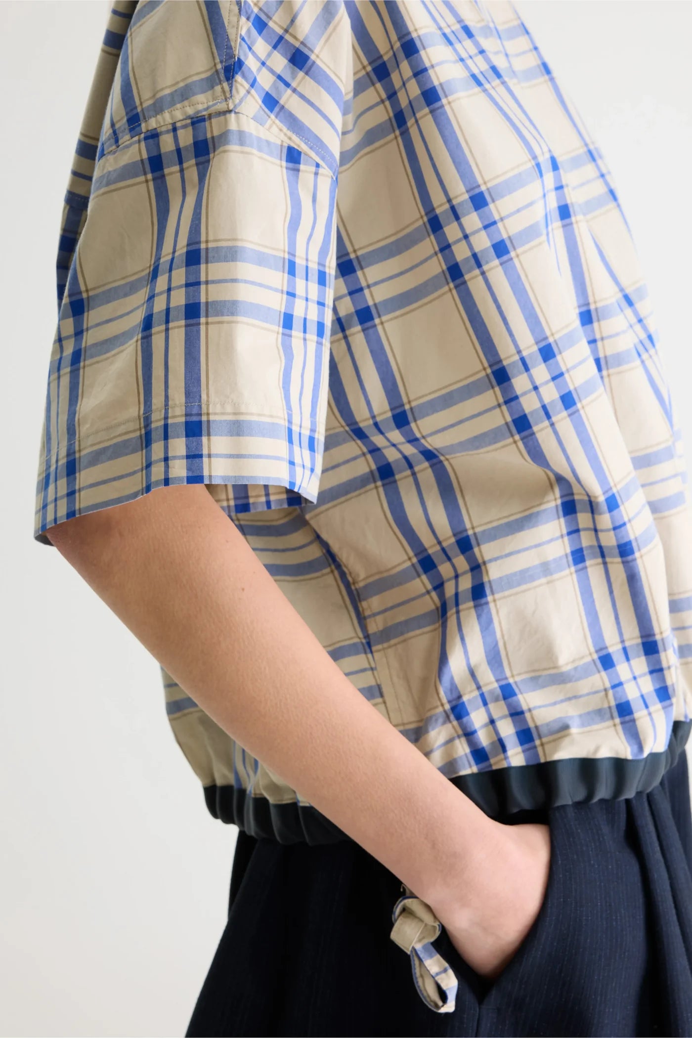 Blouse Gian BELLEROSE bleu