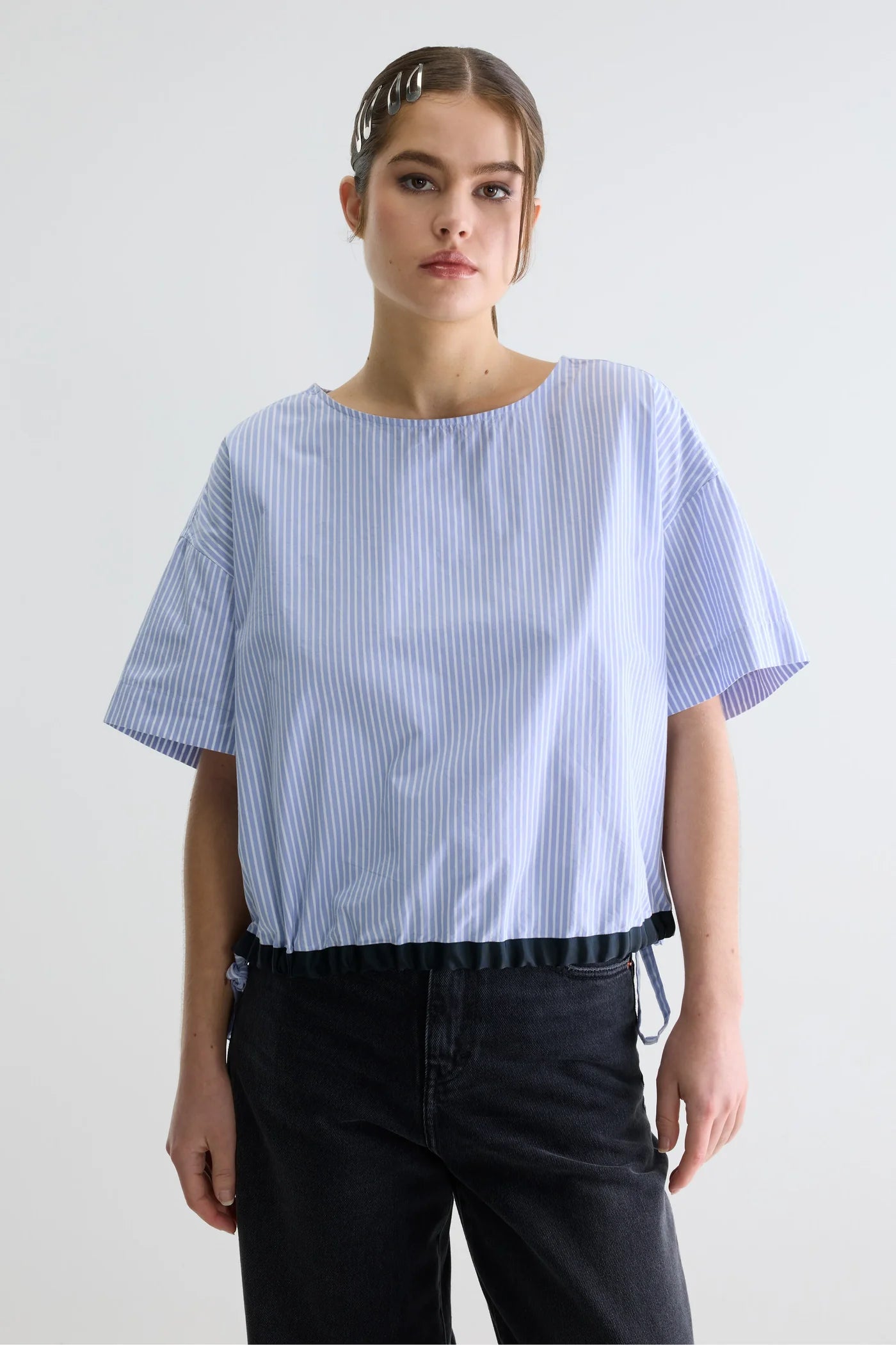 Blouse Gian BELLEROSE bleu