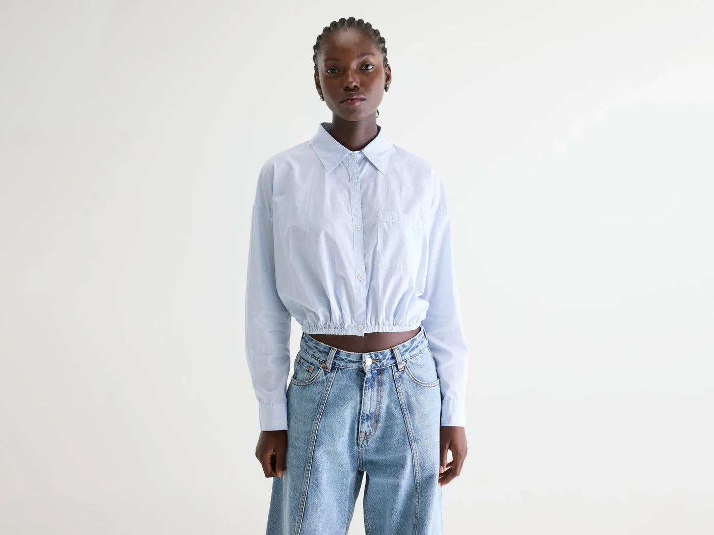 Chemise Gema BELLEROSE Bleu ciel