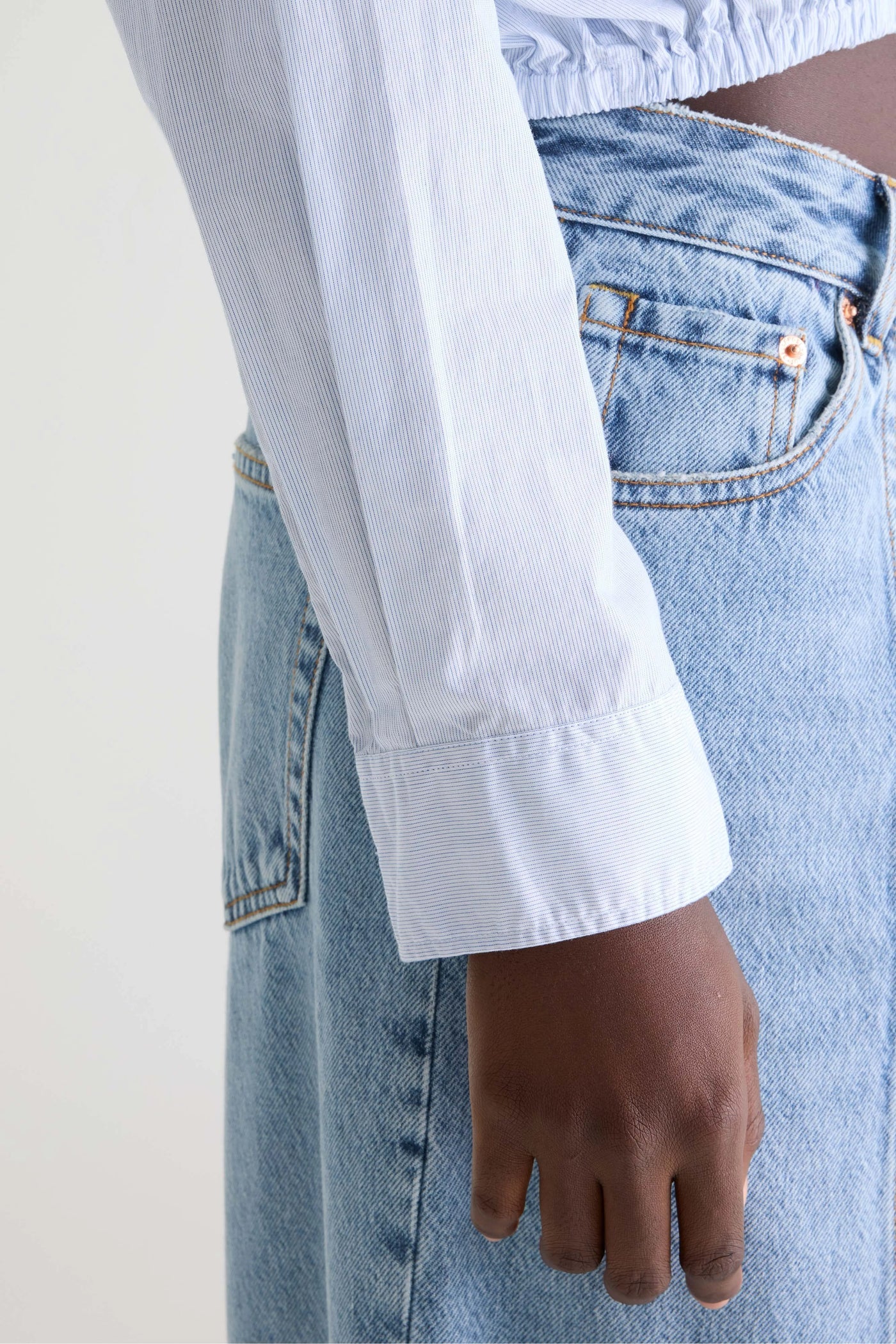 Chemise Gema BELLEROSE Bleu ciel