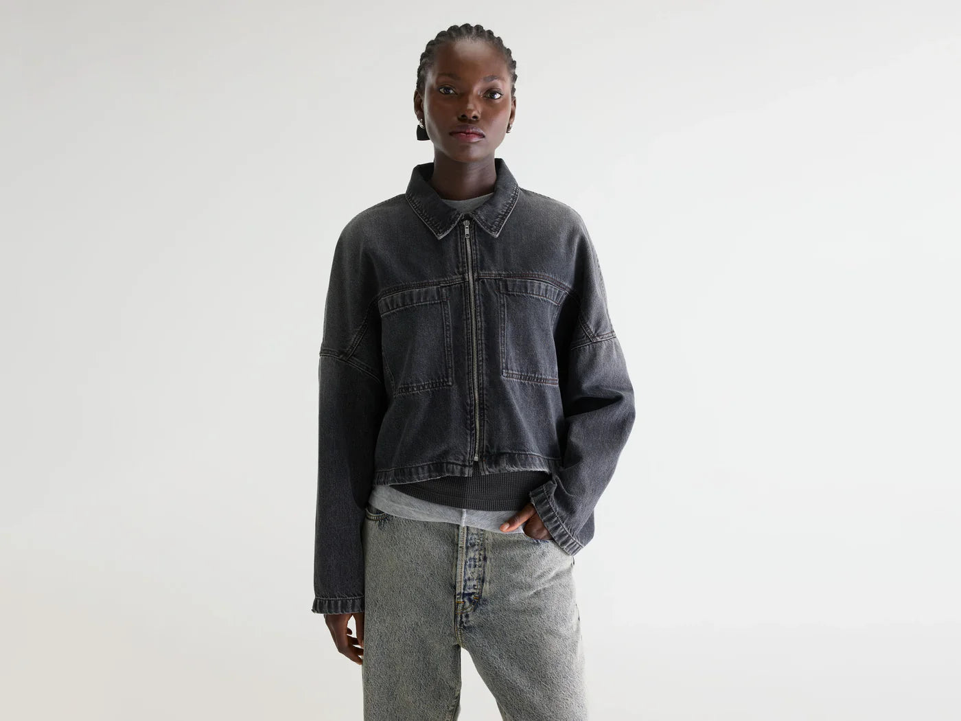 Veste Gayli  BELLEROSE Carbone