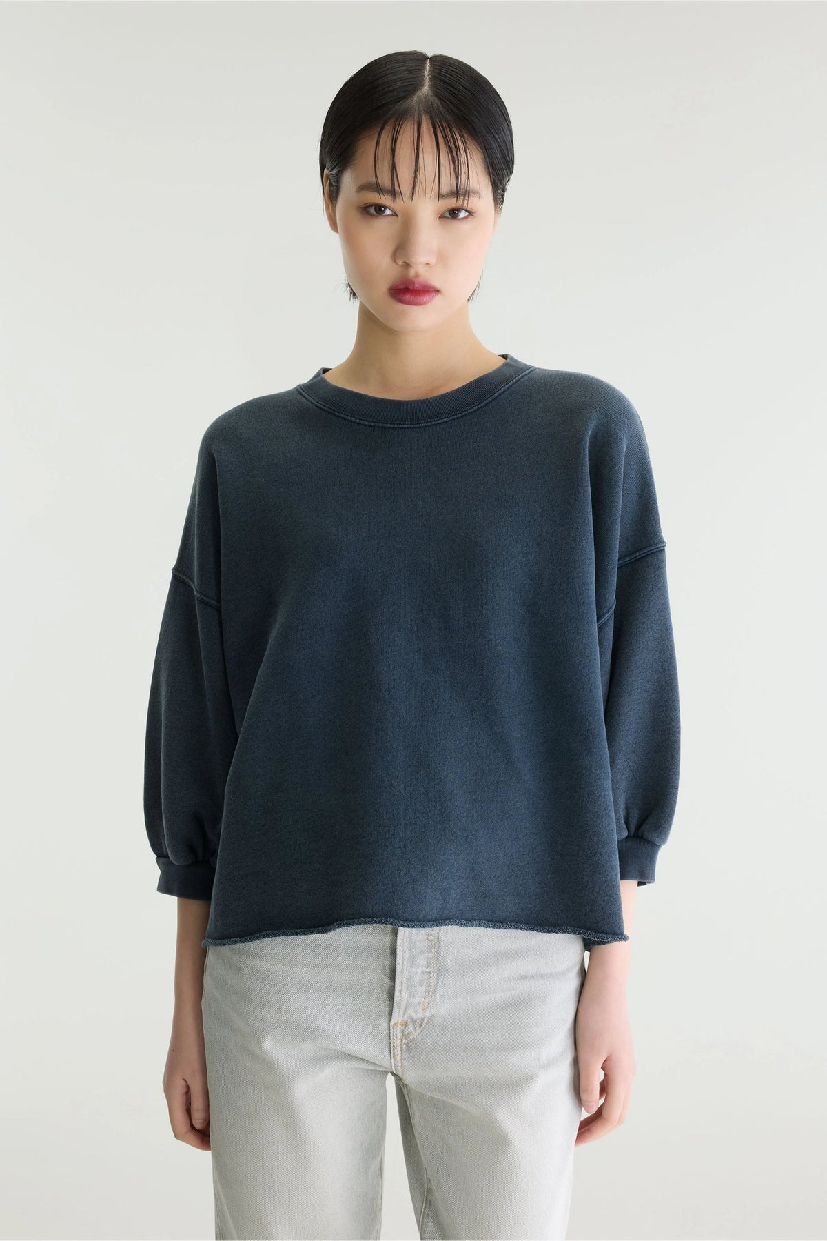 Sweatshirt Vicske bleu marine – Bellerose