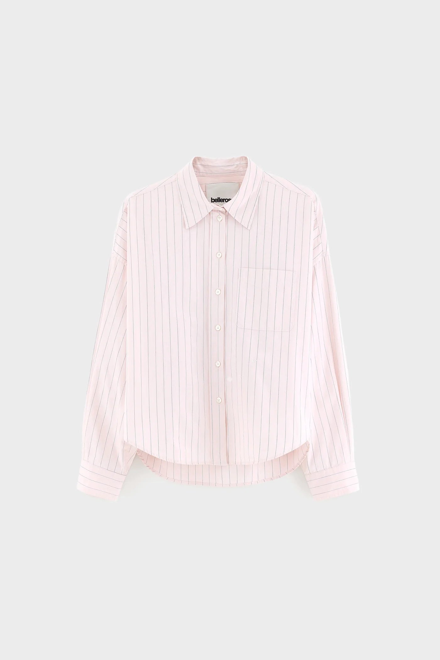 Chemise Ginger rayée rose clair – Bellerose