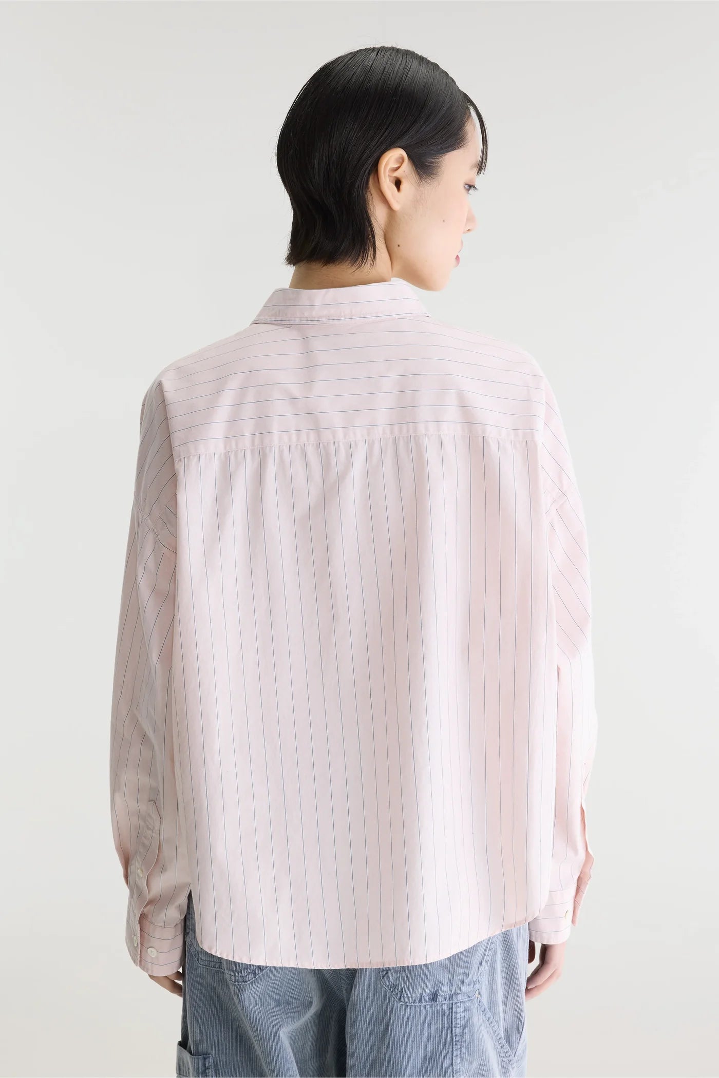 Chemise Ginger rayée rose clair – Bellerose