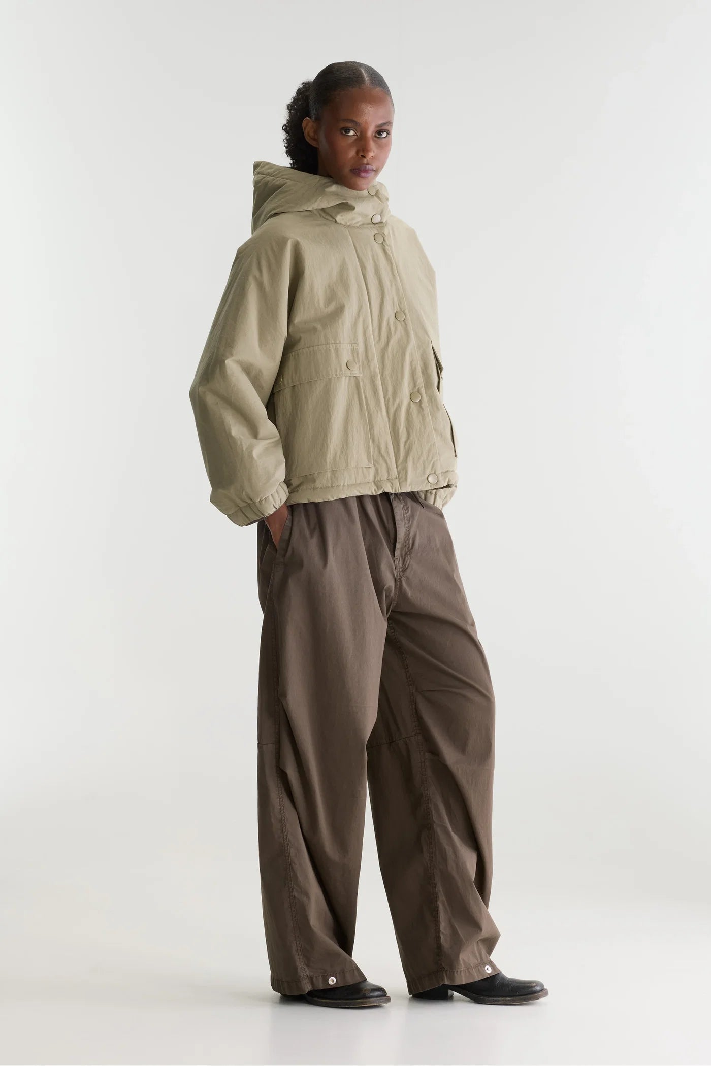 Veste à capuche Jenna beige foncé – Bellerose