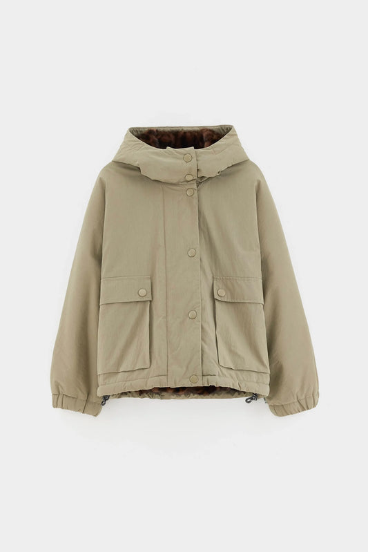 Veste à capuche Jenna beige foncé – Bellerose