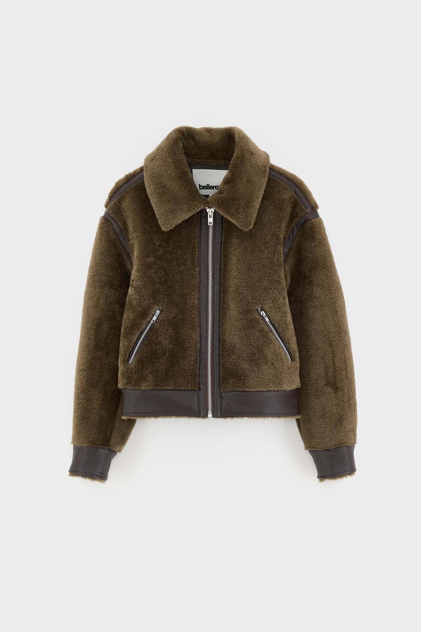Veste effet peau lainée Eagle – Bellerose