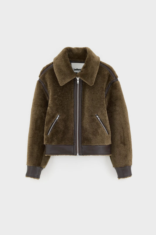 Veste effet peau lainée Eagle – Bellerose