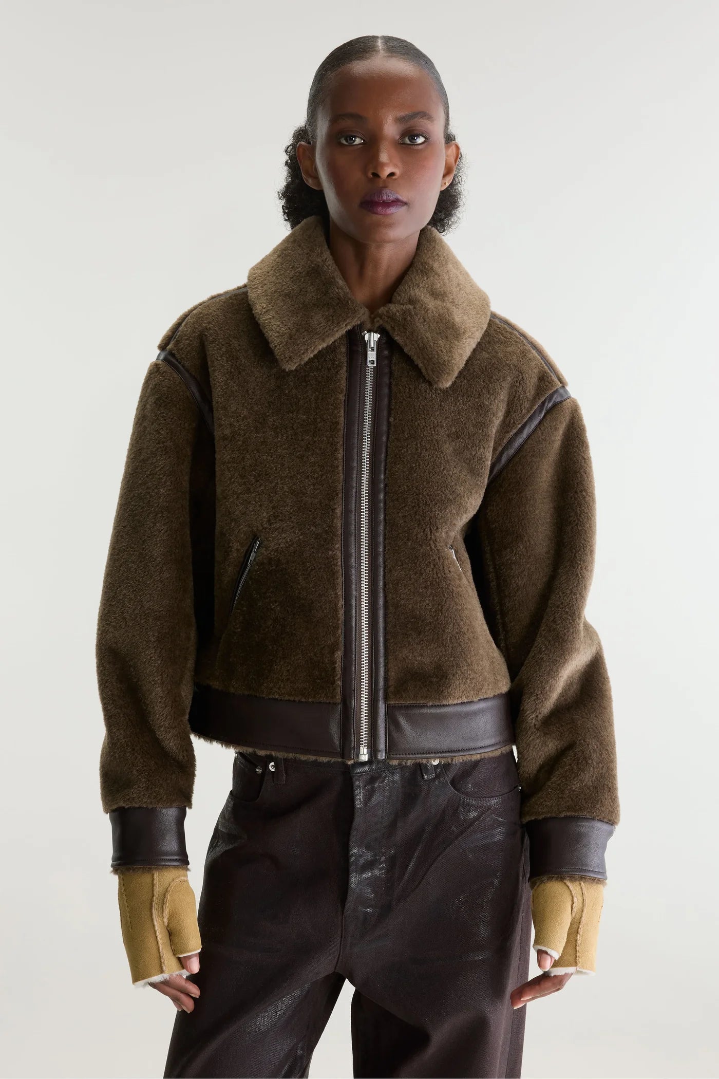 Veste effet peau lainée Eagle – Bellerose