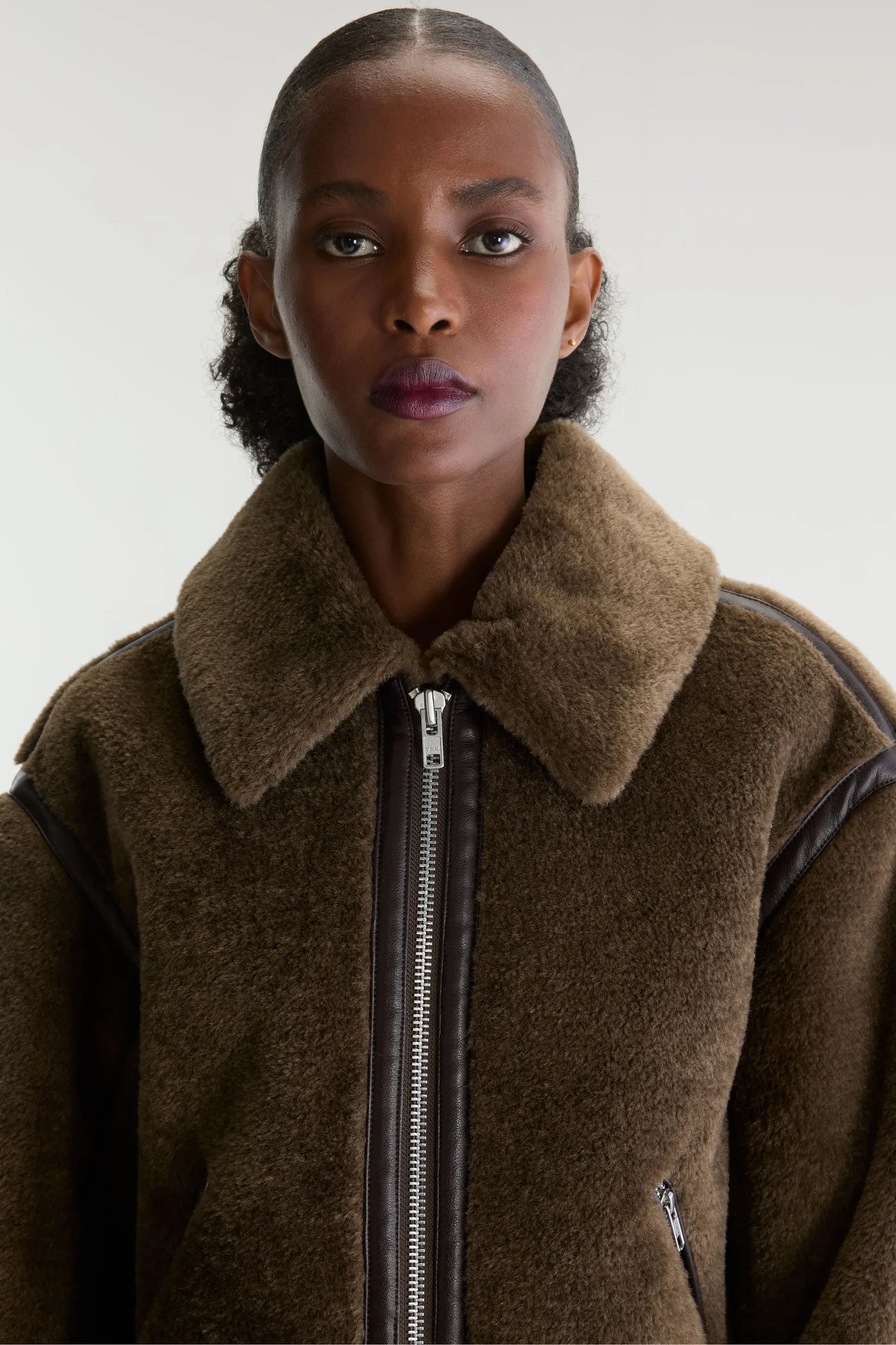 Veste effet peau lainée Eagle – Bellerose