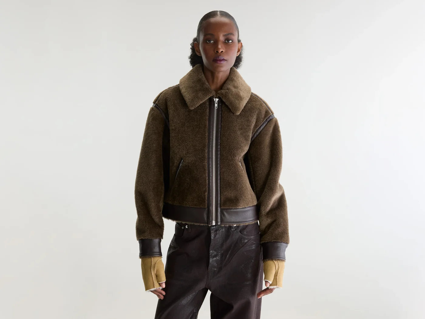 Veste effet peau lainée Eagle – Bellerose