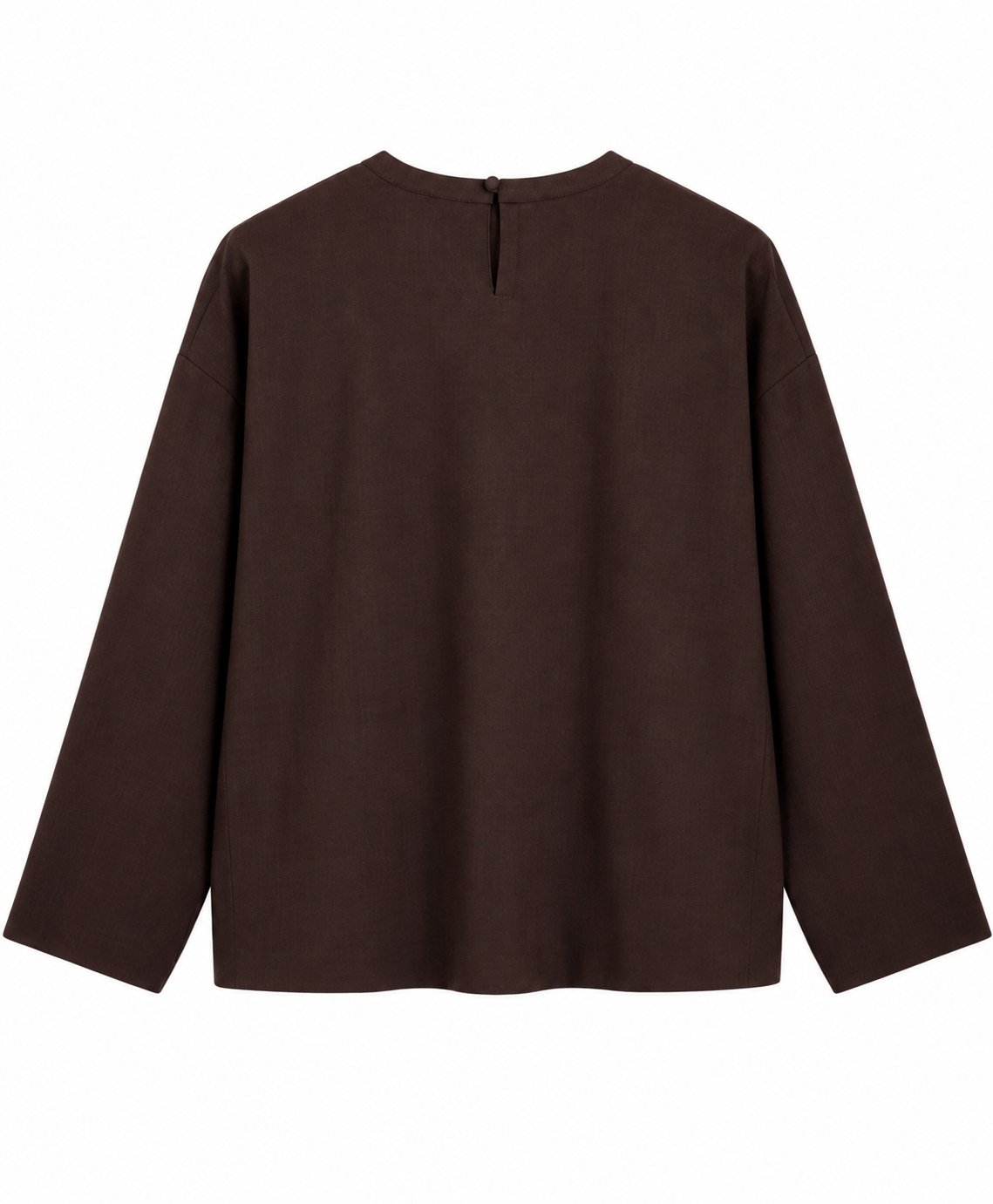 Blouse Stilla Momonì acajou vue de dos