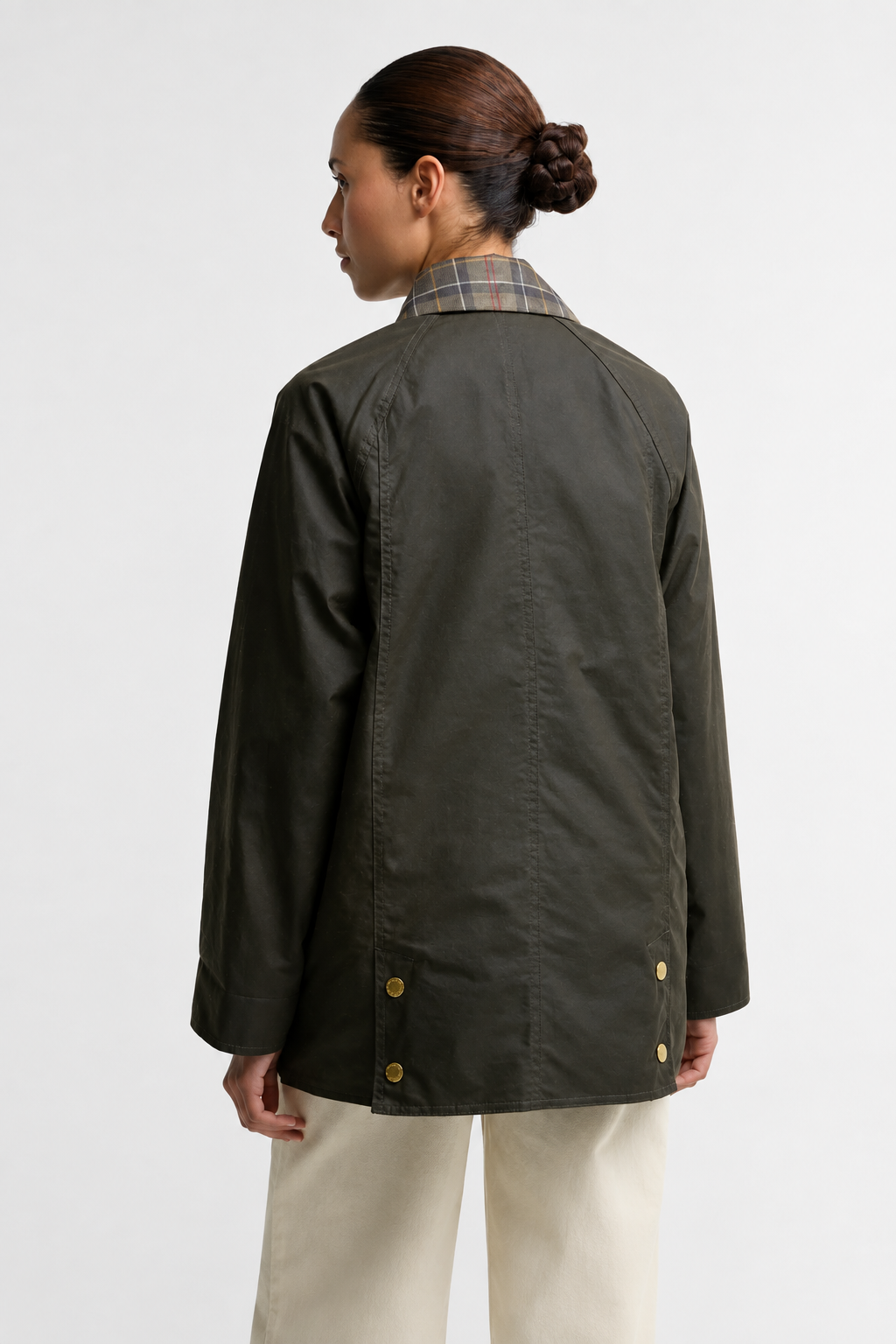 Veste cirée Modern Beadnell Icons Tartan – Barbour