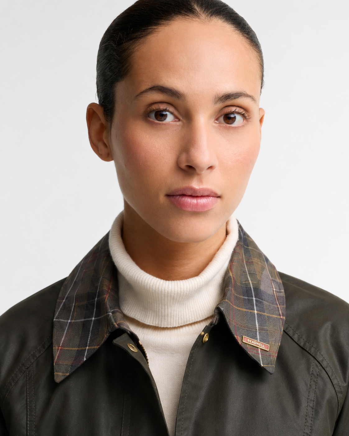 Veste cirée Modern Beadnell Icons Tartan – Barbour