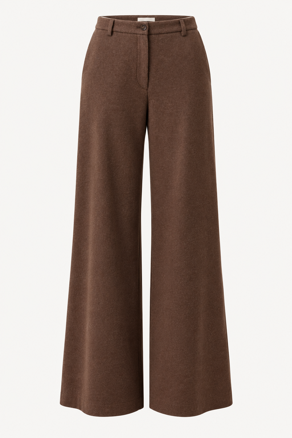 Pantalon large femme PIEDRO marron chocolat – Diega