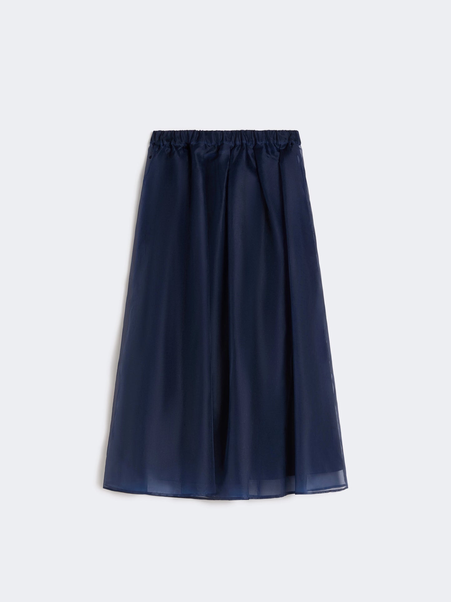 Jupe plissée en organza de soie VISINO Max Mara weekend