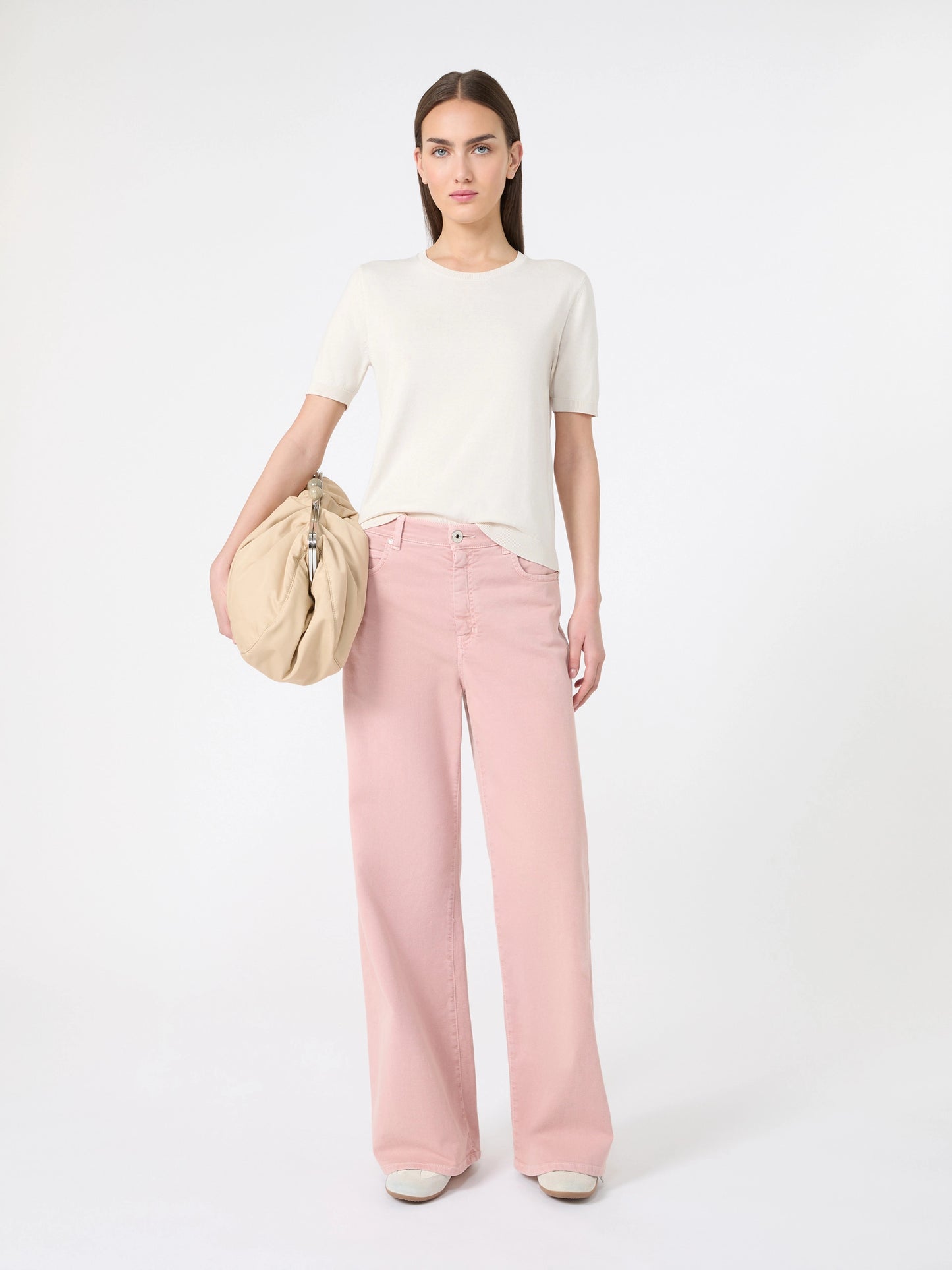 Pantalon large MEDINA en coton sergé Max Mara weekend