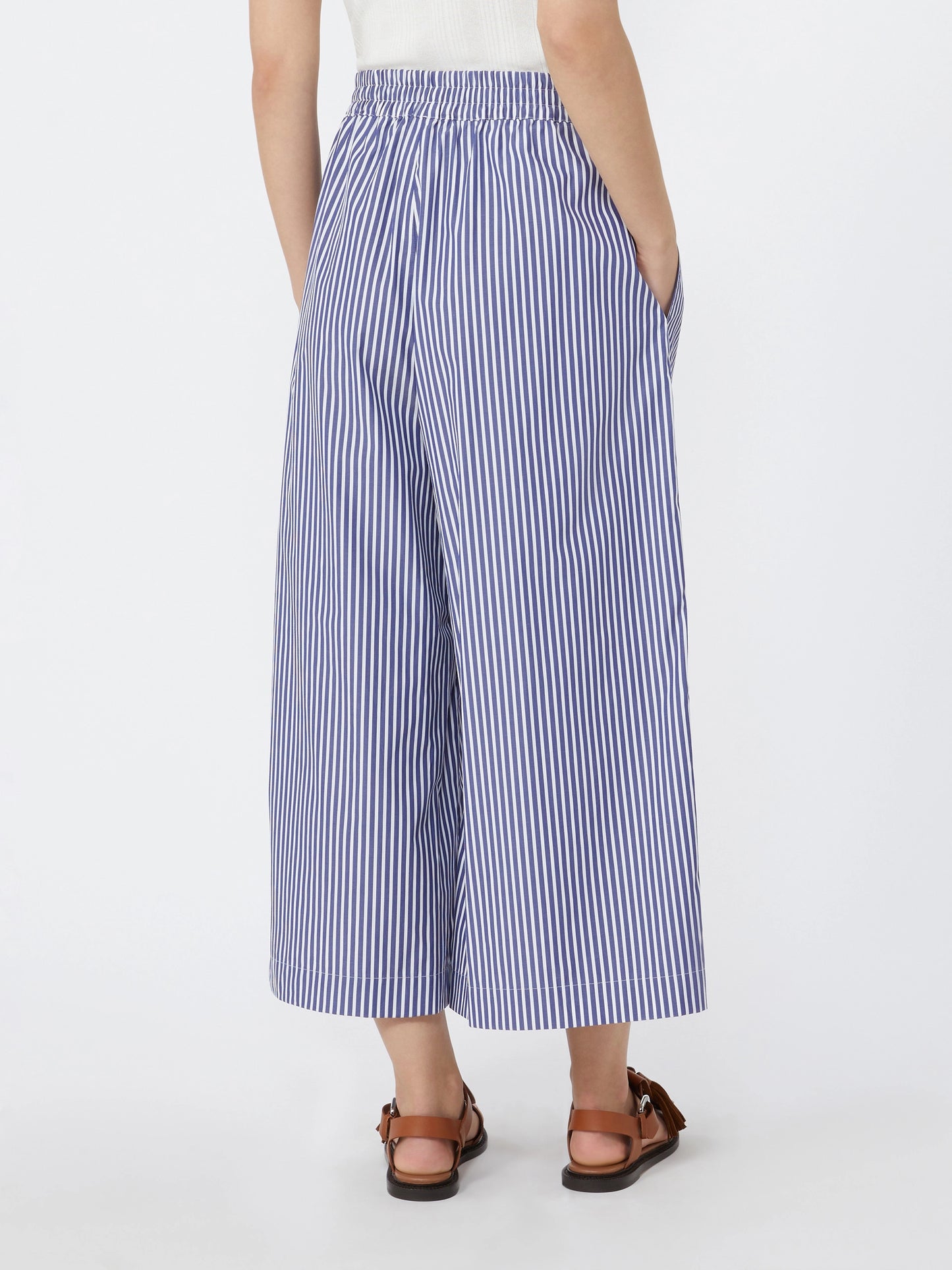 Pantalon court en popeline OTTONE Max Mara weekend