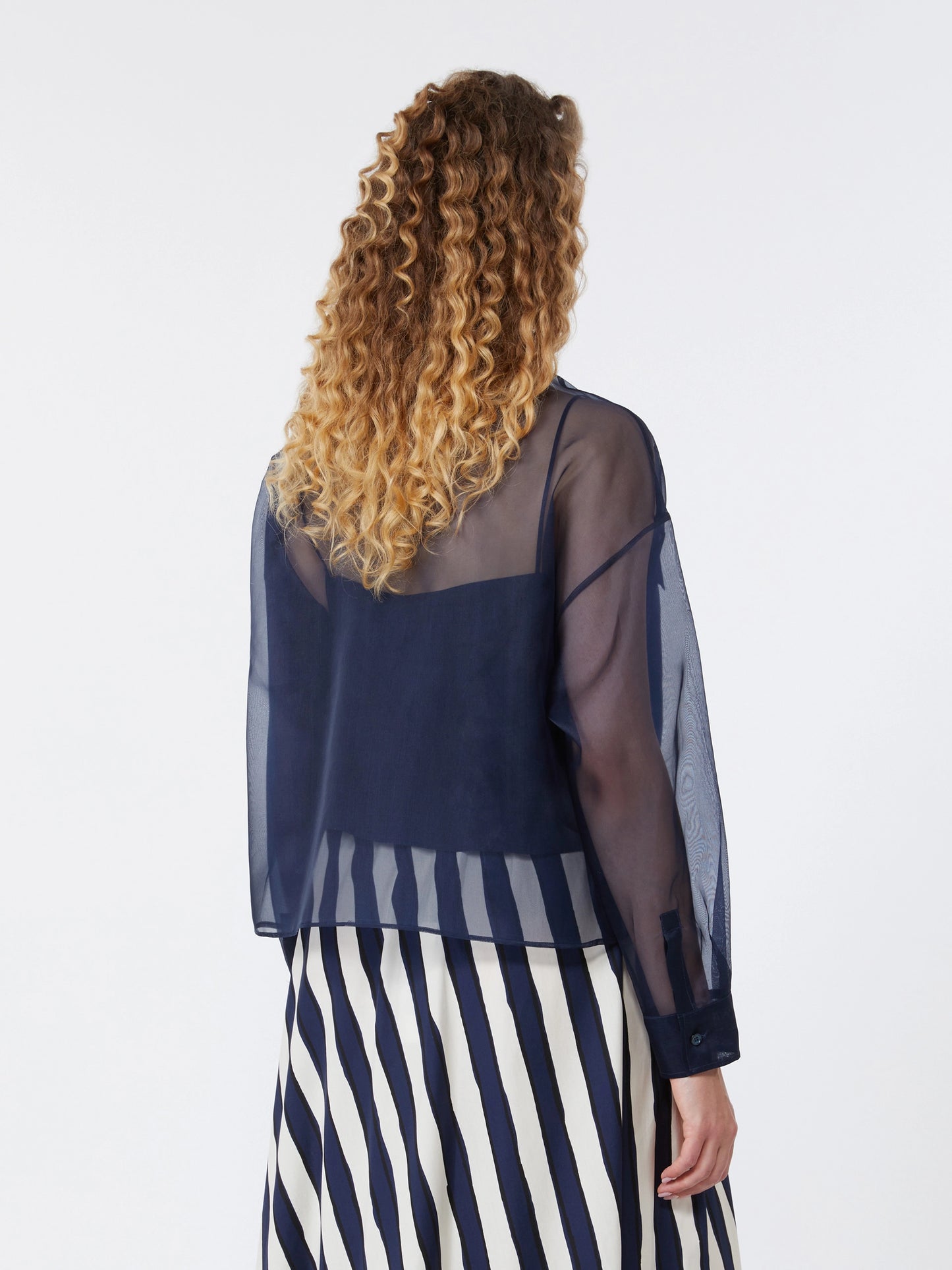 Chemise en organza de soie COLOMBA Max Mara weekend
