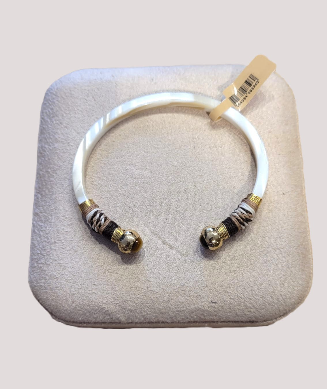 Bracelet Sari acétate doré - Ivoire Multi GAS Bijoux