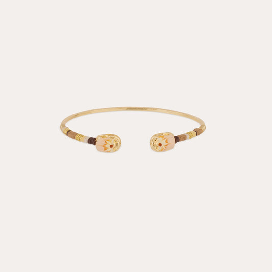 Bracelet Duality petit modèle Scaramouche émail doré GAS Bijoux