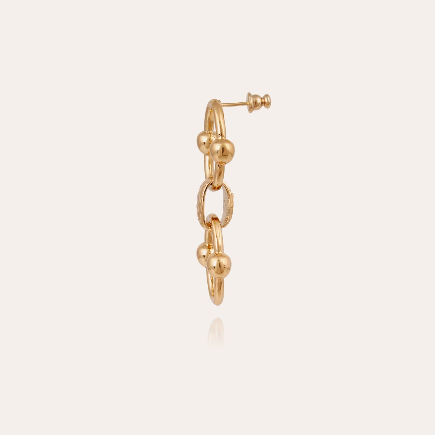Boucles d'oreilles Rivage dorées GAS Bijoux