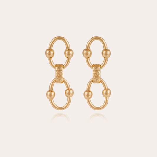 Boucles d'oreilles Rivage dorées GAS Bijoux