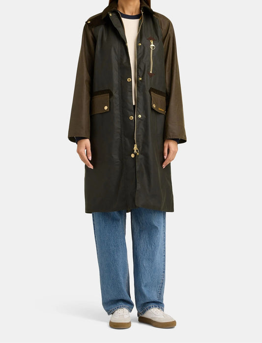 Evette Waxed Jacket Barbour