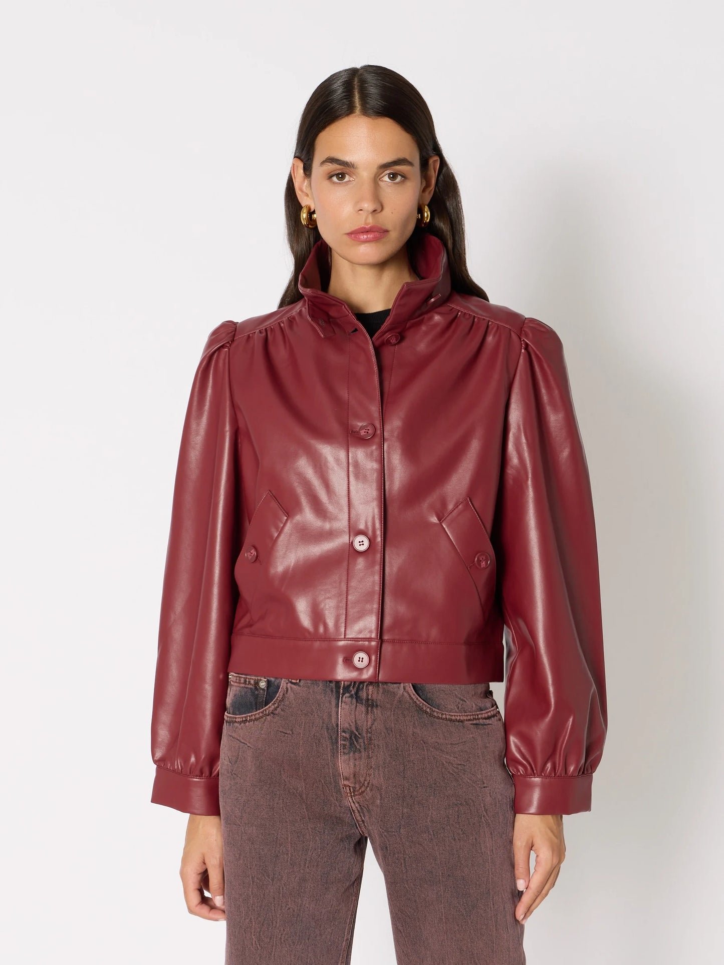 Blouson court simili cuir  GAB Berenice