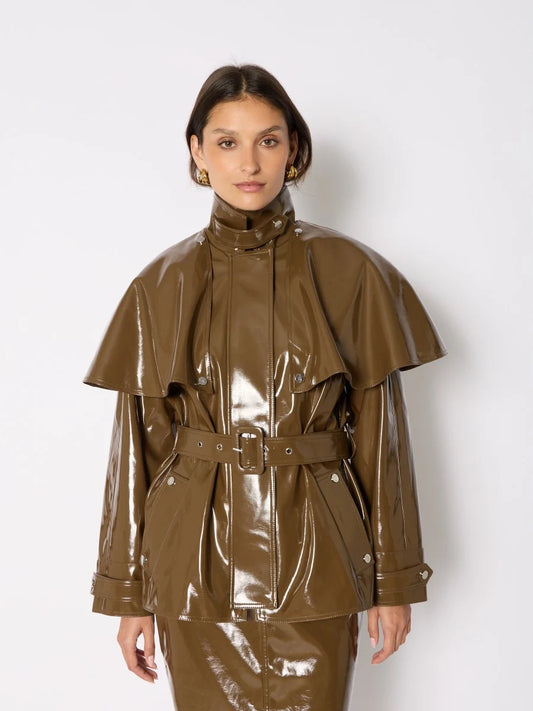 veste vinyle Gulia Berenice