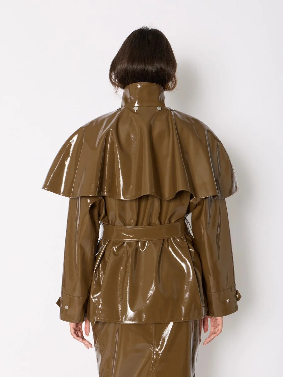 veste vinyle Gulia Berenice